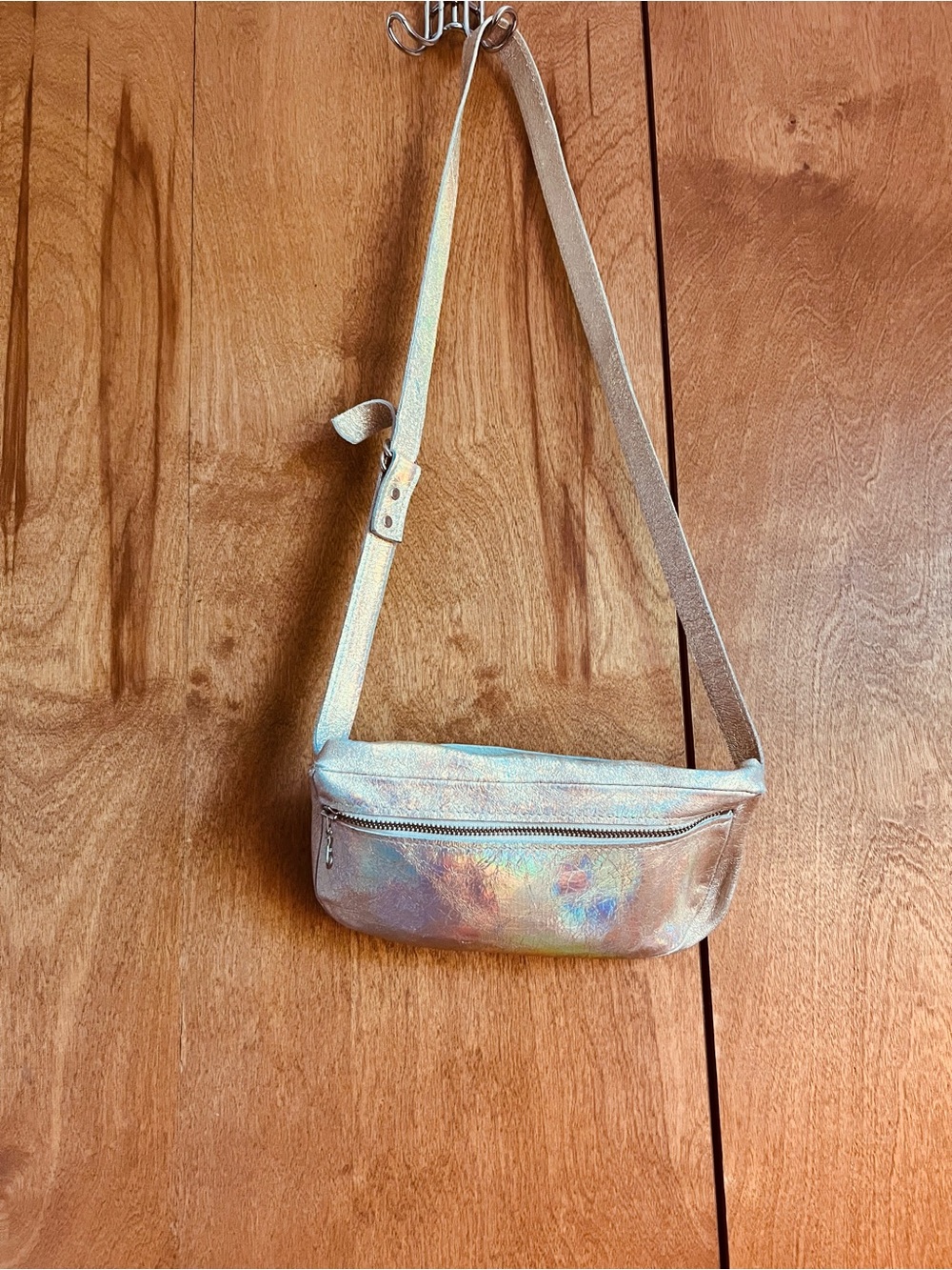 Tracey Tanner Fanny Pack Hologram Gold